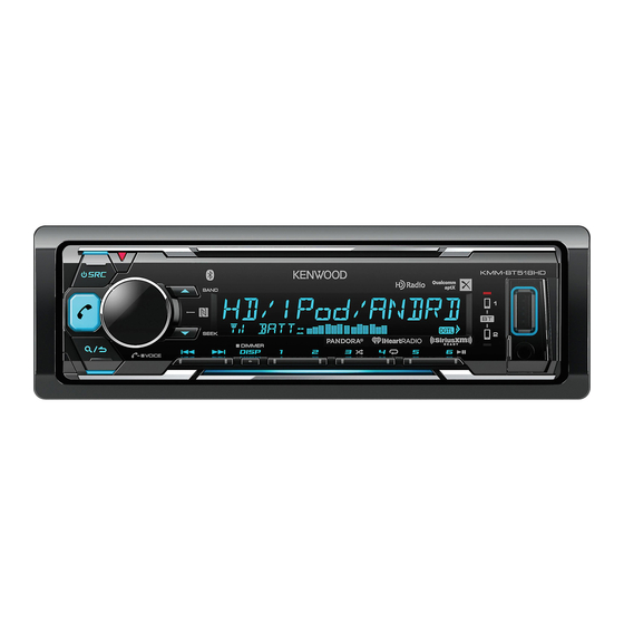 Kenwood KMM-BT518HD Manual De Instrucciones