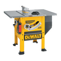 DeWalt DW7461 Manual De Instrucciones