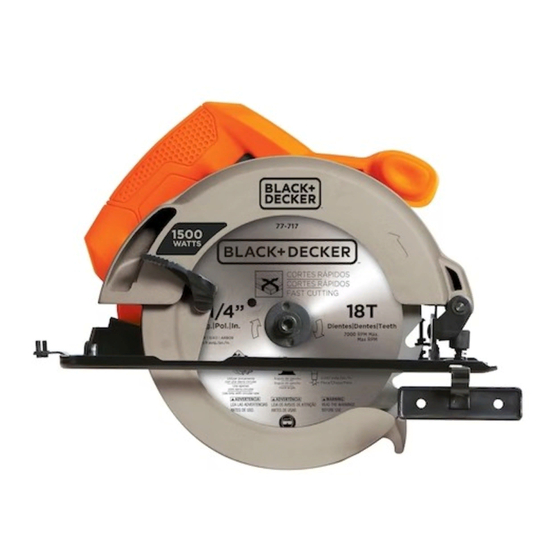 Black+Decker CS1024 Manuales