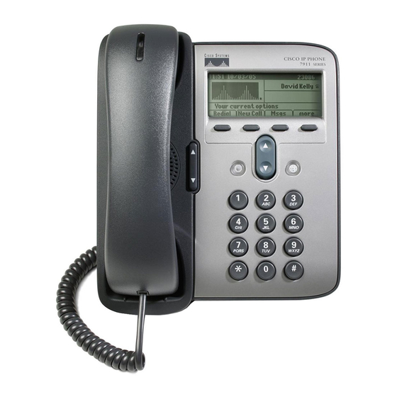 Cisco 7911G Guia Del Usuario
