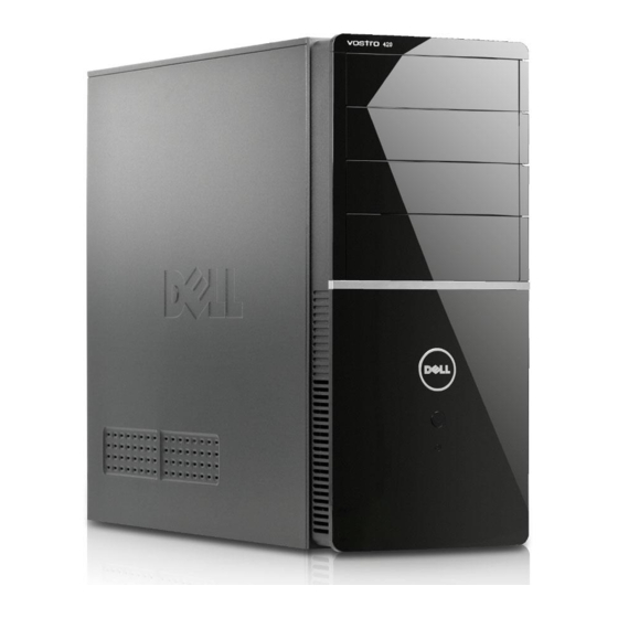 Dell Vostro 420 Información Sobre Configuración Y Características