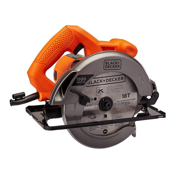 BLACK&DECKER CS1024 Manuales