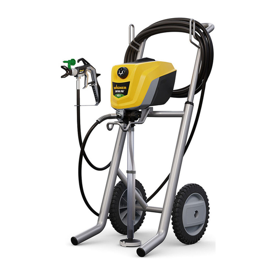 WAGNER UNIVERSAL SPRAYER CONTROL PRO 350 M Manual De Instrucciones
