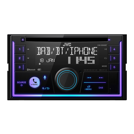 JVC KW-DB95BT Manual De Instrucciones