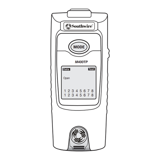 Southwire M400TP Instrucciones De Uso