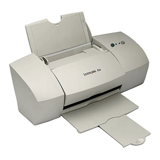 Lexmark Z22 Guia Del Usuario