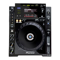 Pioneer CDJ-900 Manual De Instrucciones