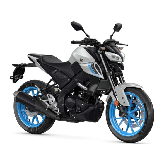 Yamaha MT125 Manual Del Propietário