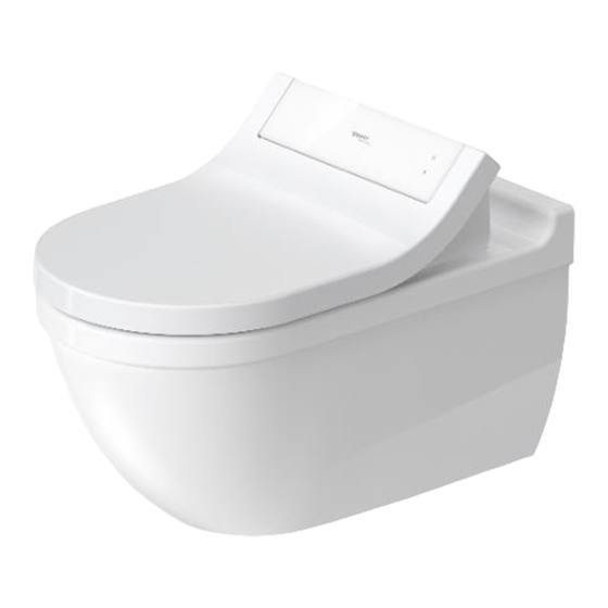 DURAVIT SensoWash Classic 613000 01 2 00 4300 Instrucciones De Montaje