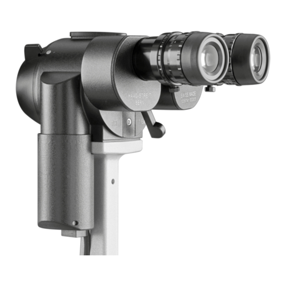 Haag-Streit BI 900 Instrucciones De Uso