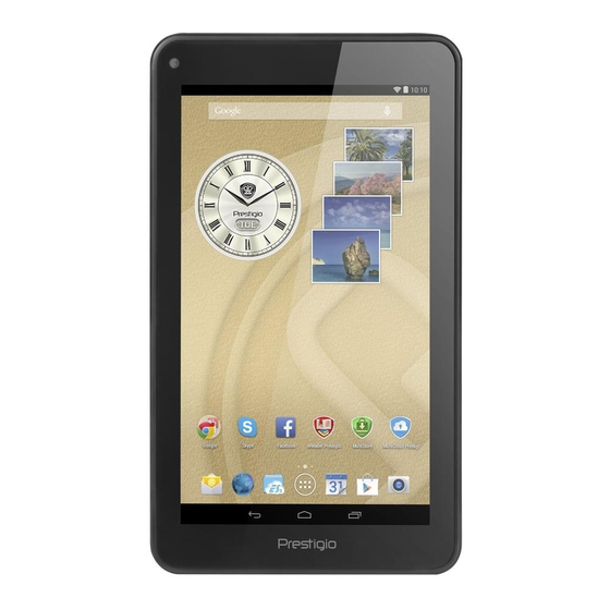 Prestigio MULTIPAD THUNDER 7.0i Manual Del Usuario