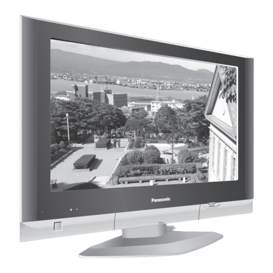 Panasonic TX-26LX500F Manual De Instrucciones