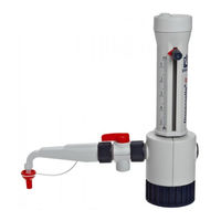 BRAND Dispensette III Instrucciones De Manejo