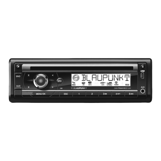 Blaupunkt San Francisco 300 Instrucciones De Manejo