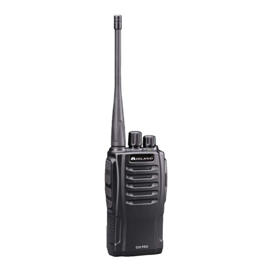 Midland G10 PRO Manual De Instrucciones