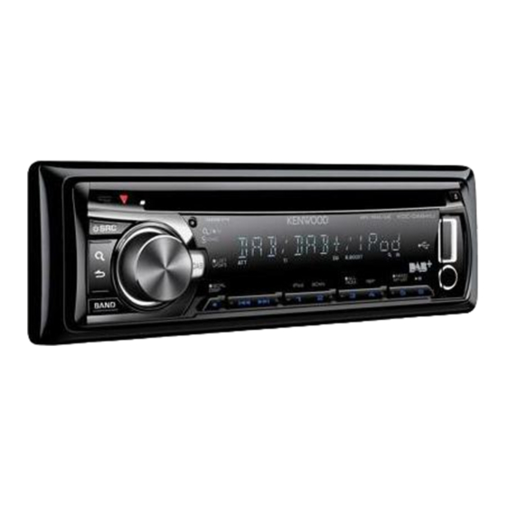 Kenwood KDC-DAB41U Manual De Instrucciones