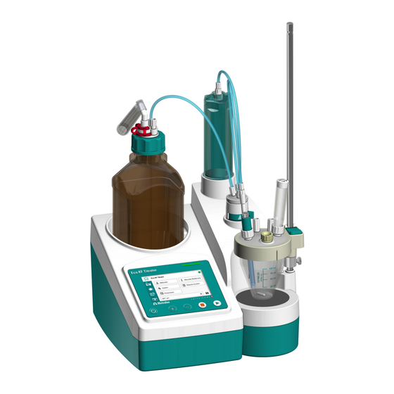 Metrohm Eco KF Titrator Manual Del Producto