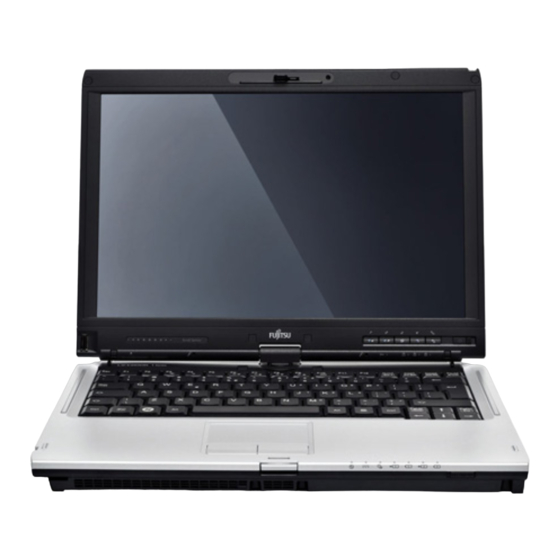 Fujitsu LIFEBOOK T900 Manual De Instrucciones
