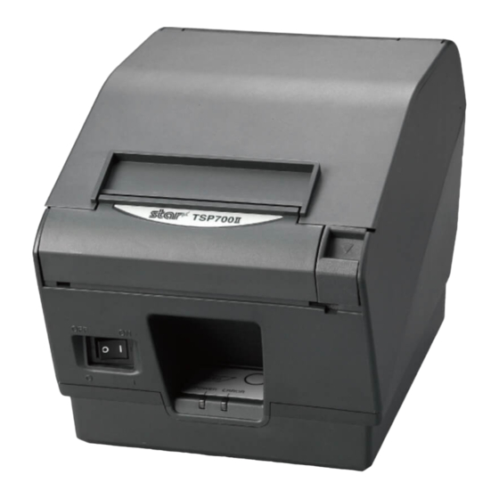 Star TSP700II Serie Manual De Instruccione