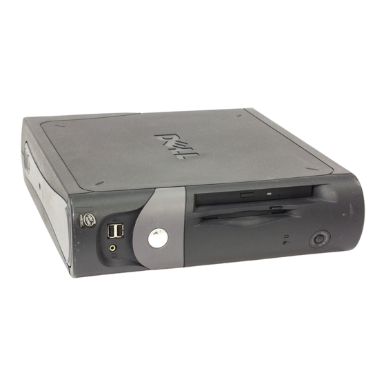 Dell OptiPlex GX270 Guía De Instalación Y De Referencia Rápida