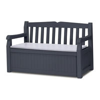 Keter EDEN STORAGE BENCH Manual Del Usuario