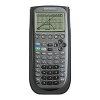 Texas Instruments TI-89 Titanium Manual De Uso