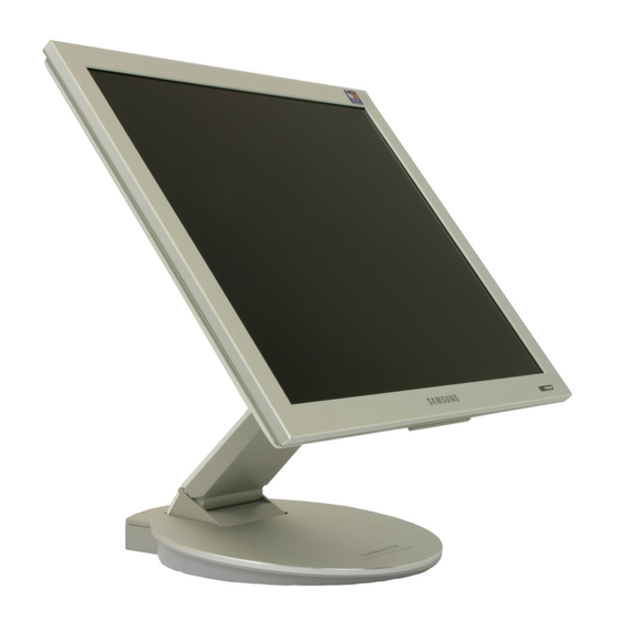 Samsung SyncMaster 173P plus Manual De Instrucciones