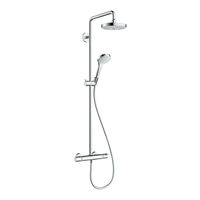 Hansgrohe Croma Select S 180 Showerpipe 27253400 Modo De Empleo / Instrucciones De Montoje