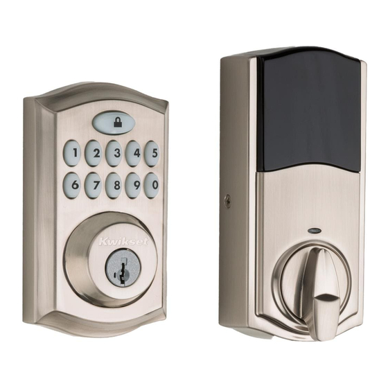 Kwikset Smartcode 913 Guía De Instalación Y Usuario