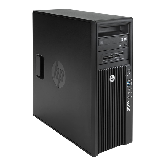 HP Z420 Guia Del Usuario