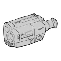Sony HANDYCAM CCD-TR402E Manual De Instrucciones