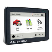 Rand McNally TND 525 Guia De Inicio Rapido