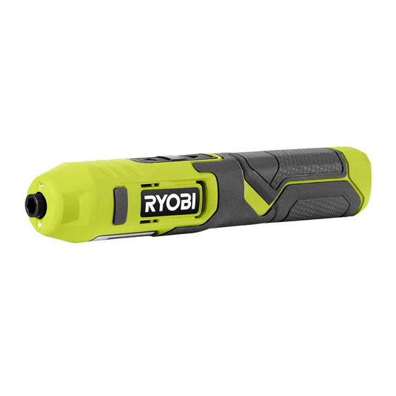 Ryobi FVD01 Manuales