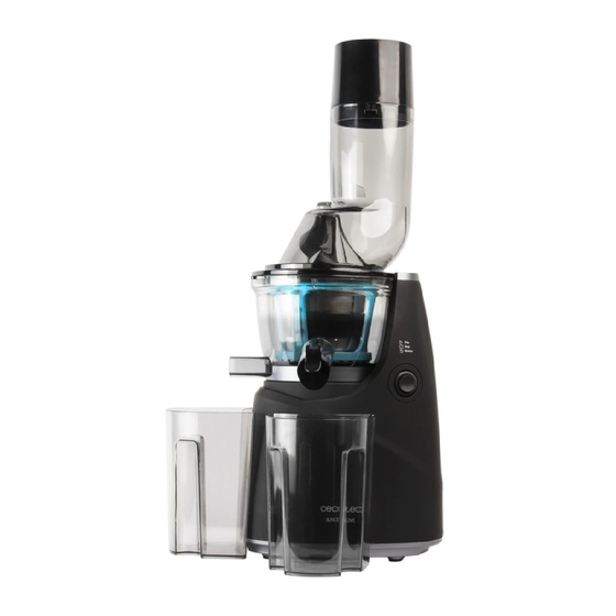 cecotec JUICE&LIVE 1500 PRO Manual De Instrucciones