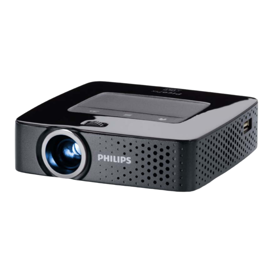 Philips PicoPix PPX3610 Manual Del Usuario