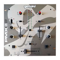 Gemini PMX-120 Manual De Funcionamiento