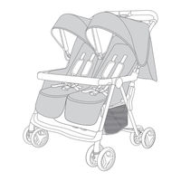 Joie aire twin stroller Manual De Instrucciones