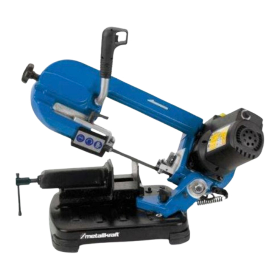 Metallkraft MBS 105 Manual De Instrucciones