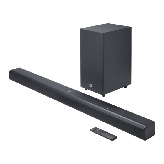 Harman JBL SB580 Manual Del Usuario