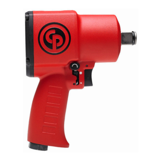 Chicago Pneumatic CP7762 Manual Del Usuario