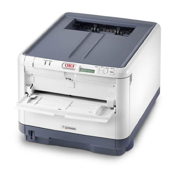 Oki C3600 Manuales