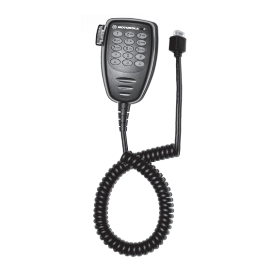 Motorola Solutions PMMN4089 Manuales