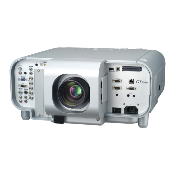 NEC GT6000 Manual Del Usuario