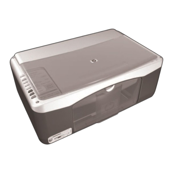 HP psc 1300 Serie Manual Del Usuario