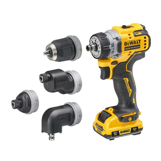 DeWalt XR DCD703 Manuales