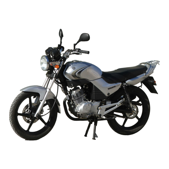 Yamaha YBR125 Serie Manual Del Propietário