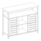Muebles de Interior Songmics VASAGLE LSC79 Manual Del Usuario