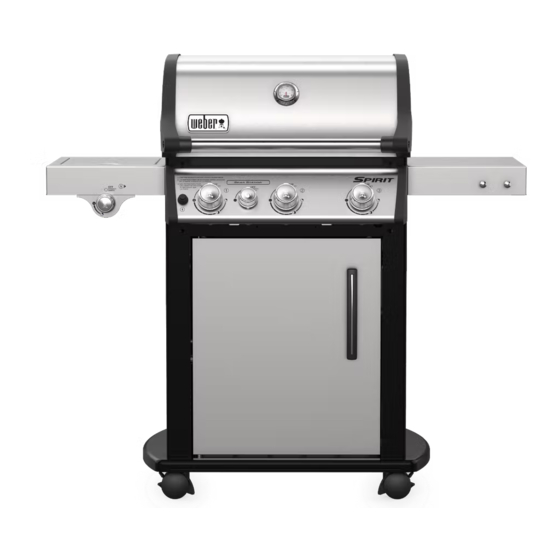 Weber Spirit SP-335 Manual Del Propietário
