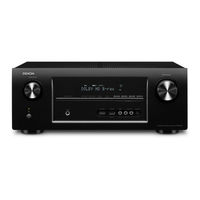 Denon AVR-2113CI Guía De Inicio Rápida