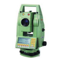 Leica Geosystems TPS1100 Professional Serie Manual Del Campo